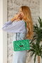 Zoozie Bags Bandolera Verde de Piel de PU